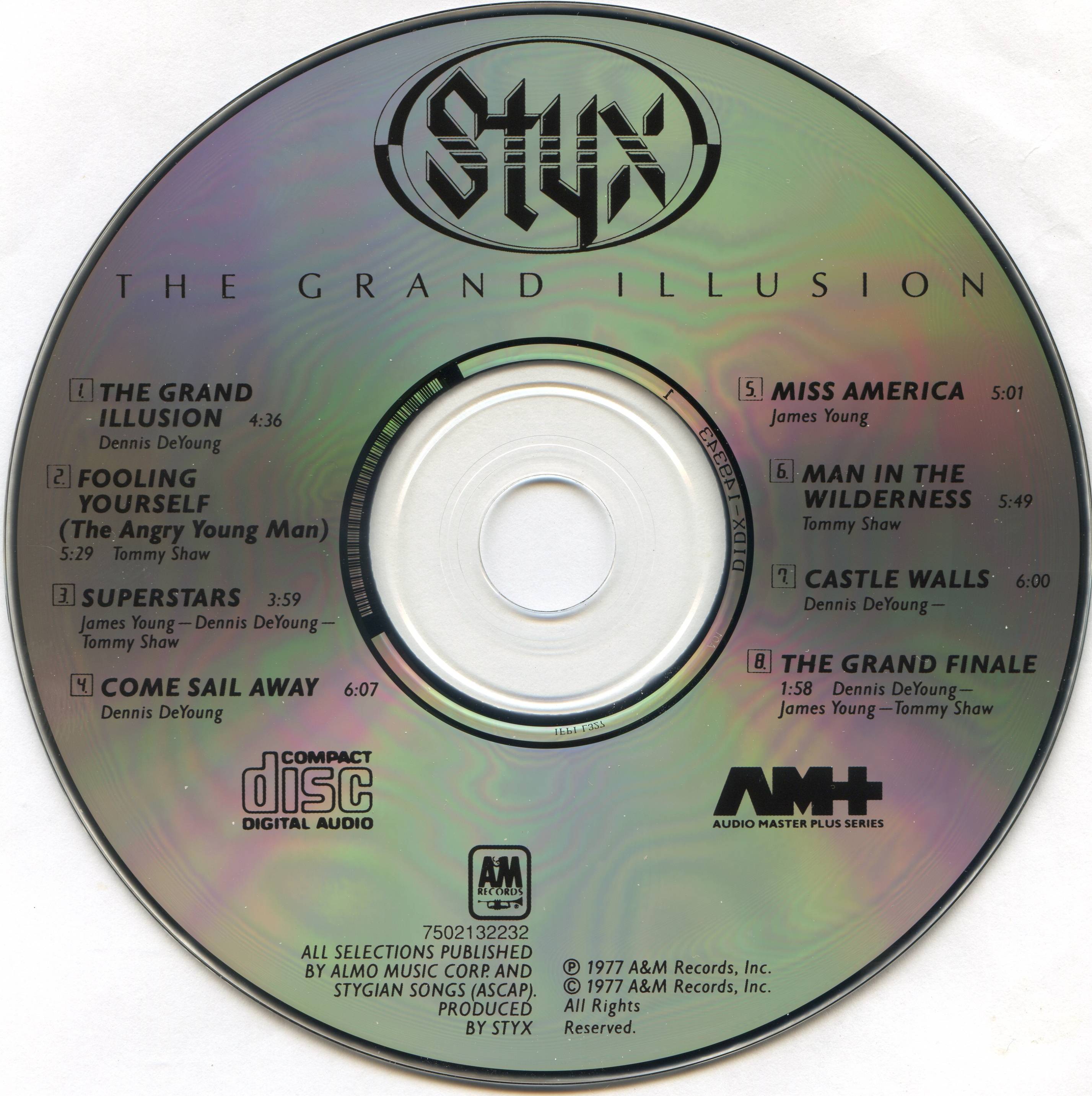 Styx  The Grand Illusion : CD